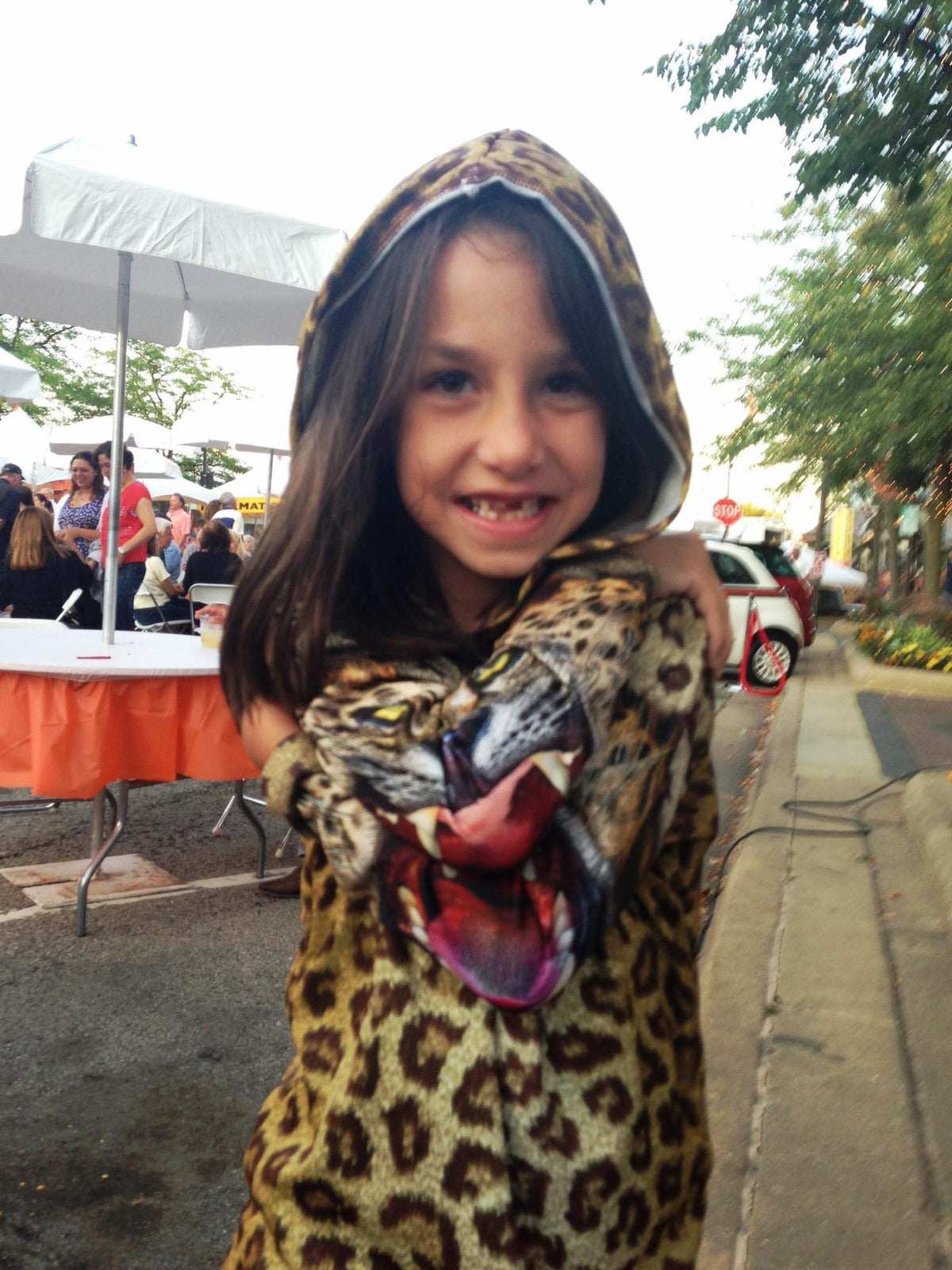 Sudadera con capucha LEOPARD Chomp de MOUTHMAN®