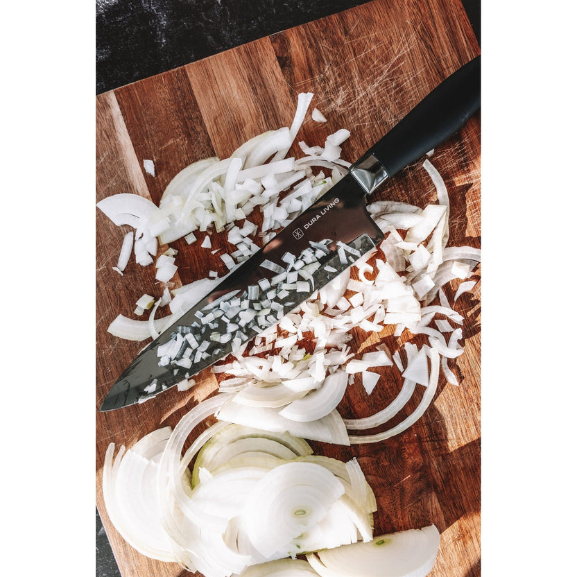 Titan 8 Inch Chef Knife - Black