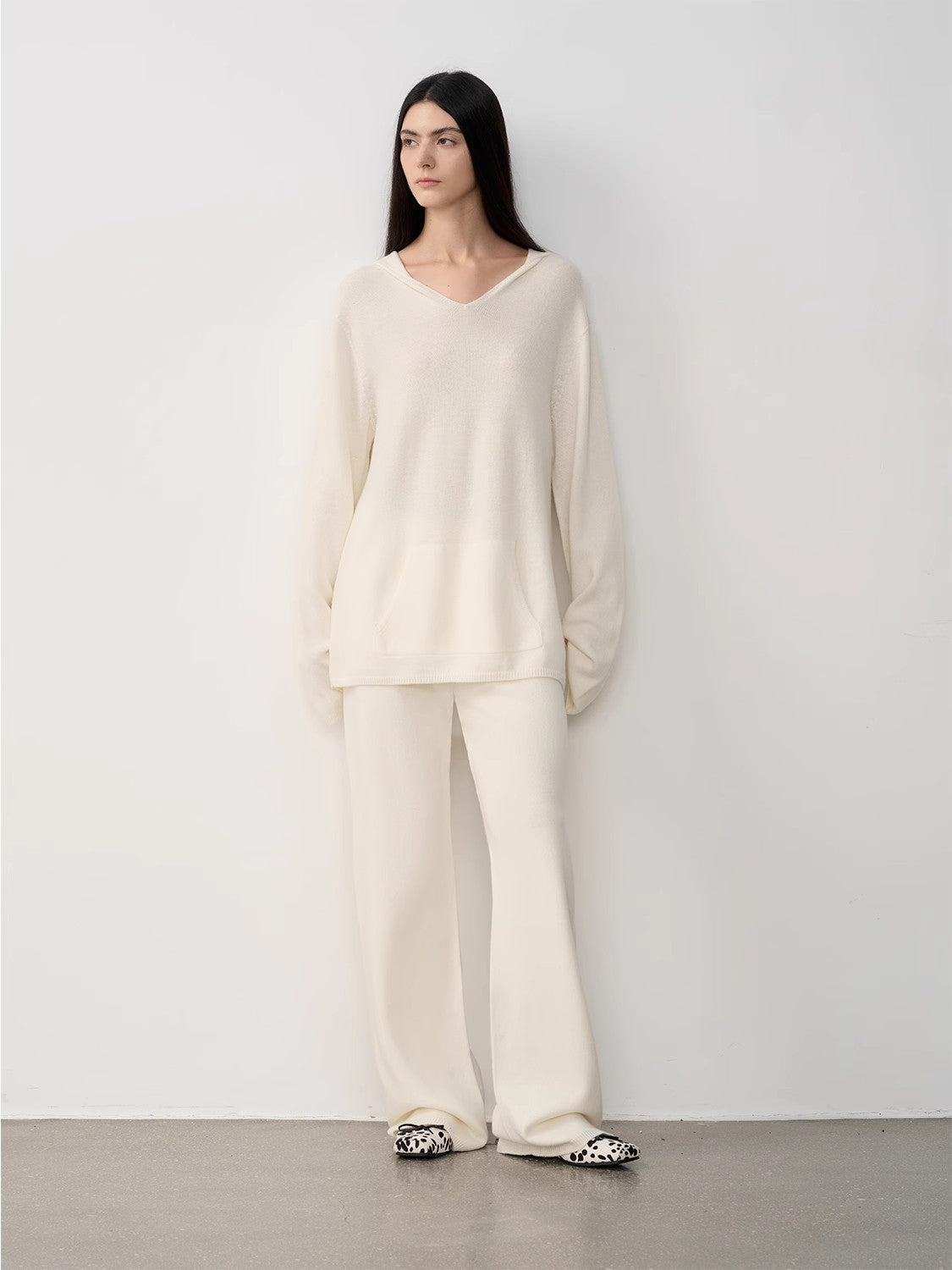 Traje de punto de lana merino australiana "Warm and Waxy Music"