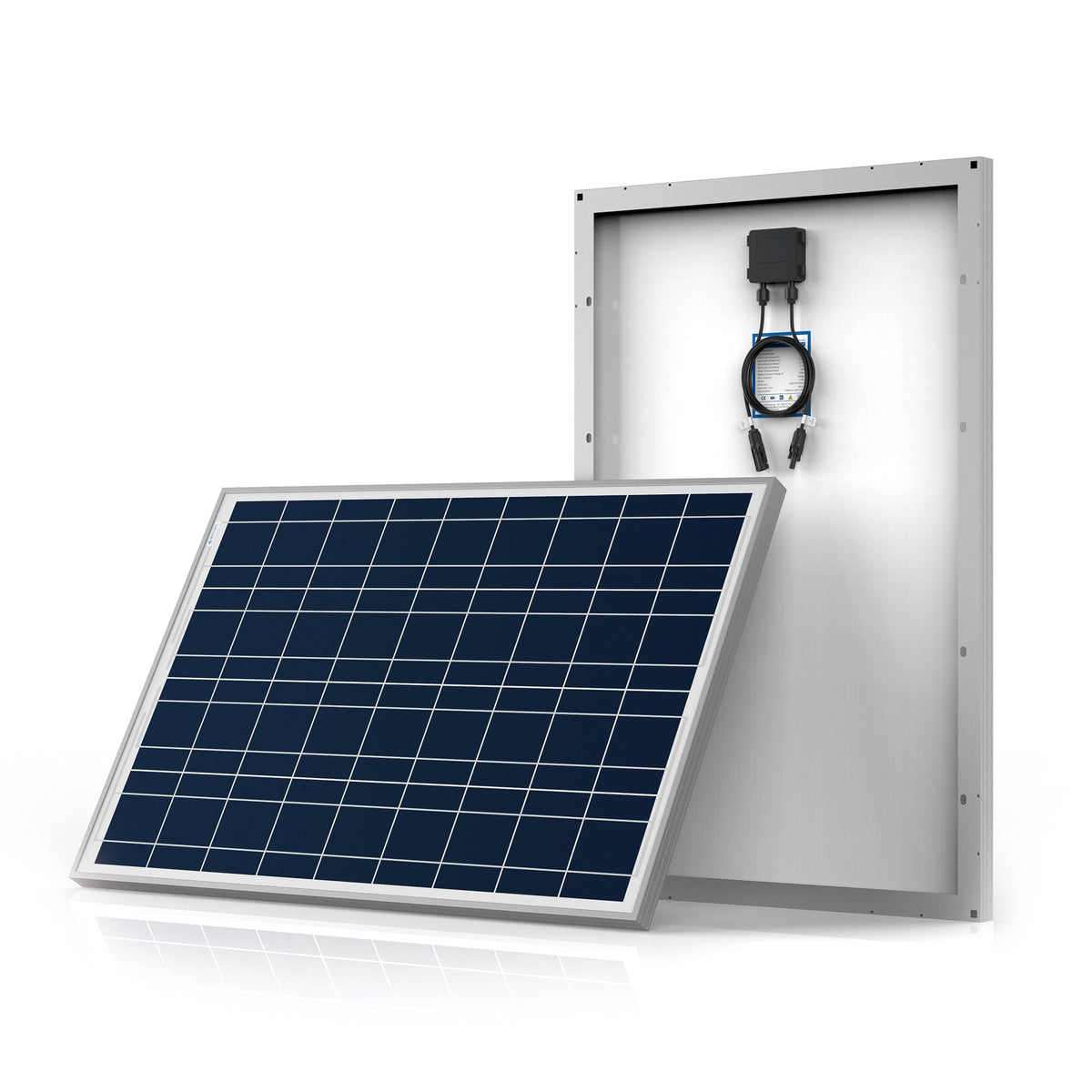 ACOPower 100W polykristallin solpanel för laddning av 12-voltsbatteri