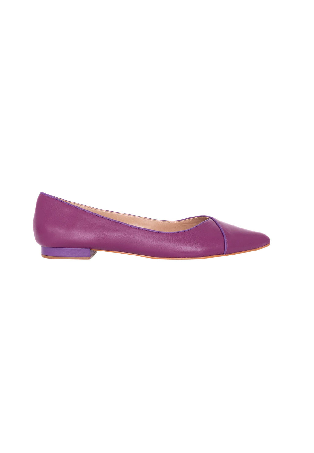 Ariri Black Leather Ballerinas – Comfort Flat