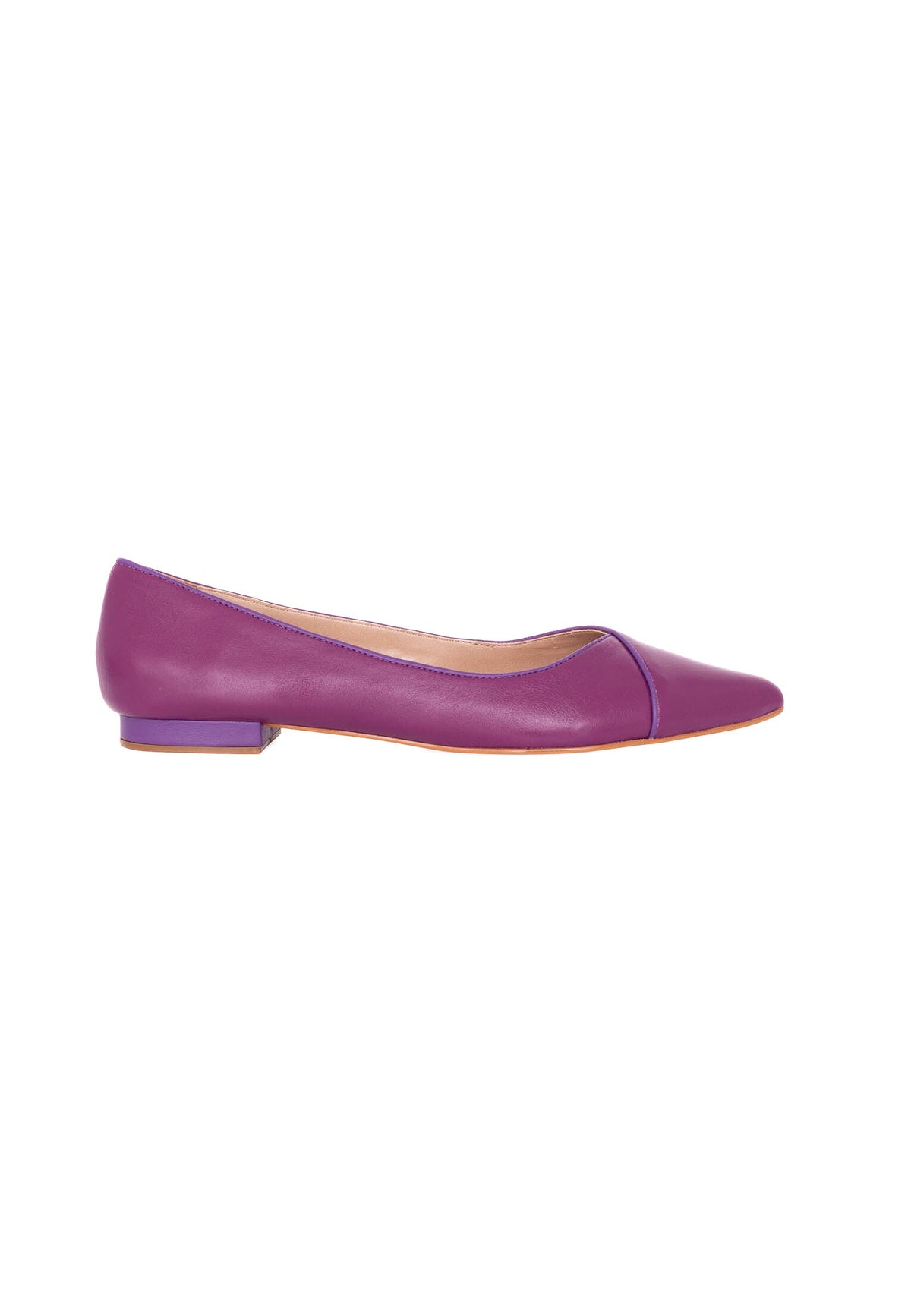 Ariri Black Leather Ballerinas – Comfort Flat