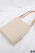 Miss Sparkling Woven Tote Shoulder Bag