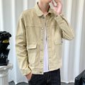 Handsome Young Man's Corduroy Jacket