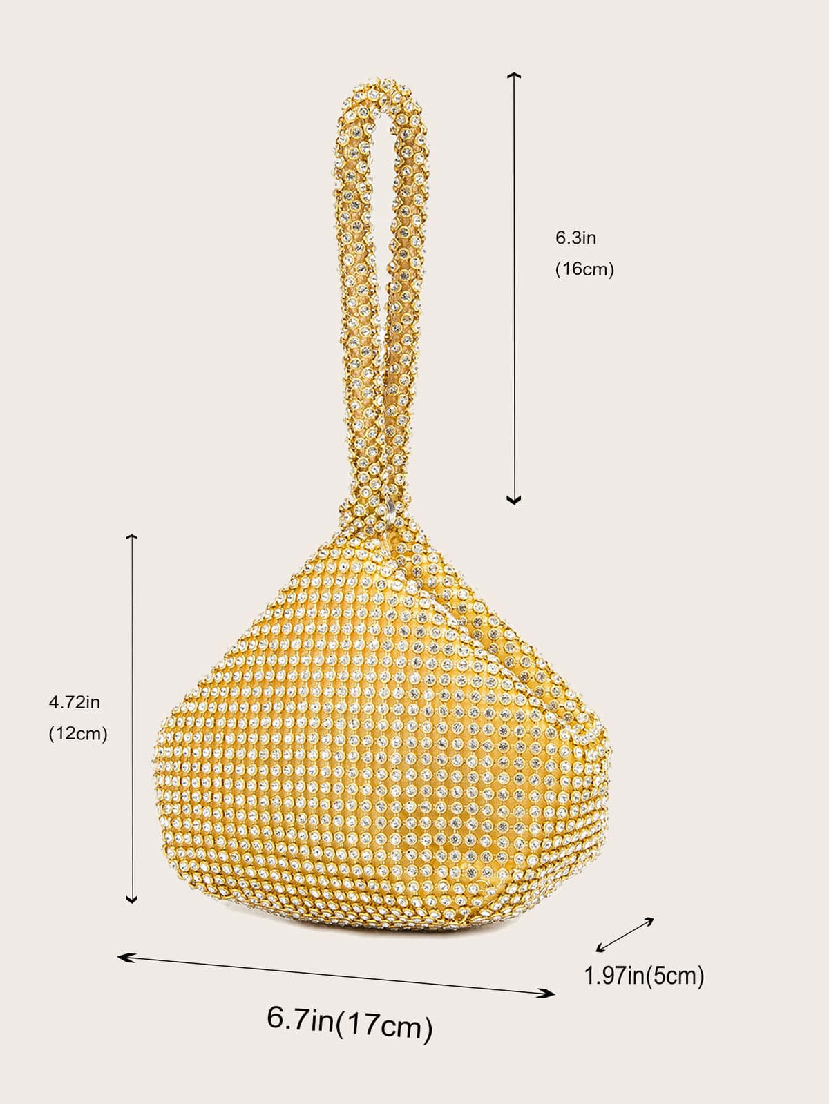 Un bolso fascinante y glamuroso