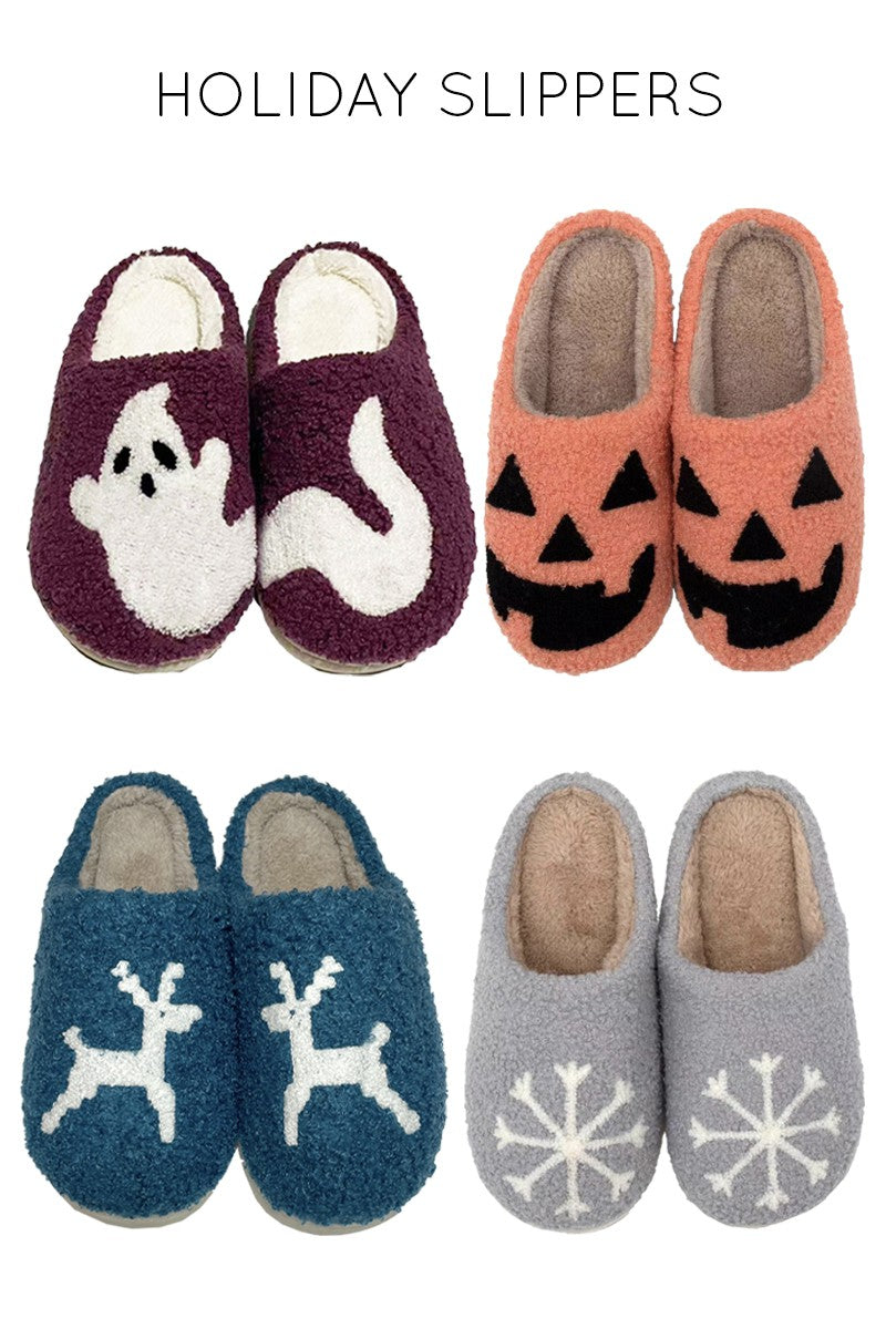 Pantuflas temáticas de temporada