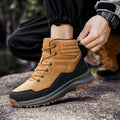 Men's High-top Insulated Hiking Boots For Outdoor Use