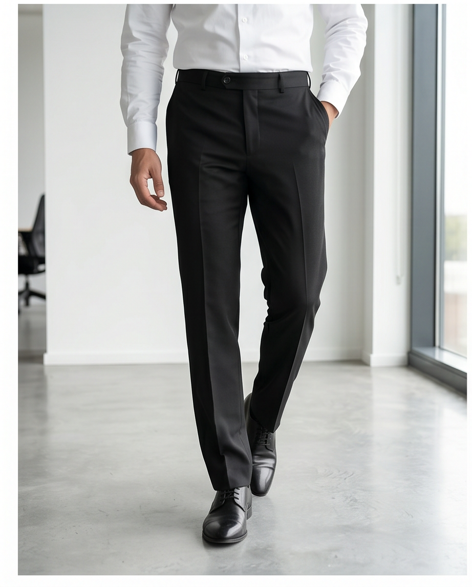 The All-Season Wool-Blend Slim-Fit Trouser