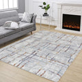 Loft Shag GC_CZY1009 Multi 5 Ft. 3 In. X 7 Ft. Shaggy Area Rug