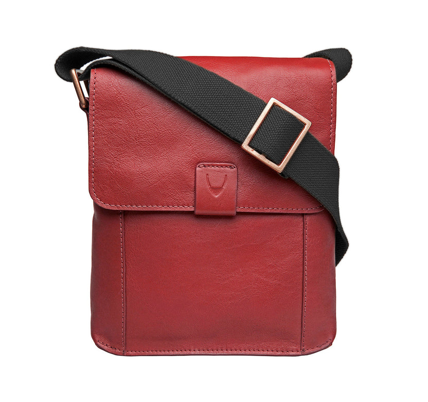 Aiden Torebka typu crossbody z prawdziwej skóry – męska/damska listonoszka / torba podróżna / torba na iPada 10,5"