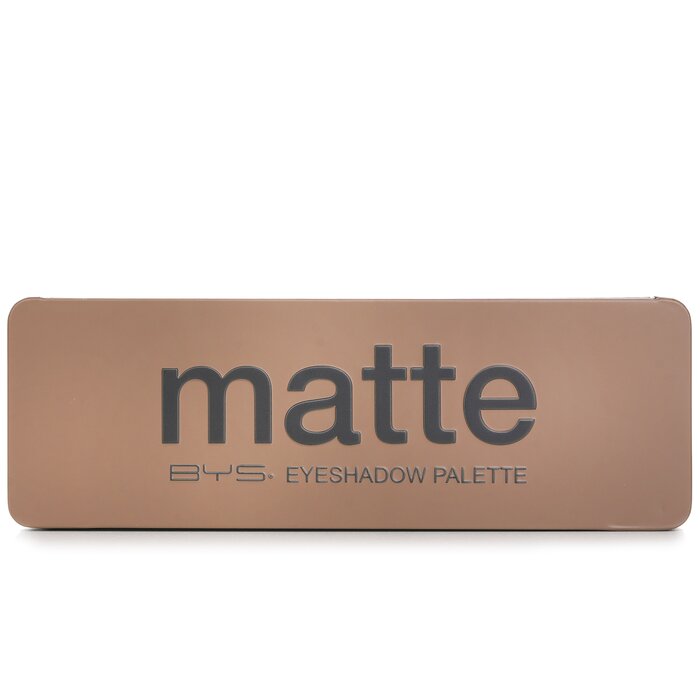 BYS - Paleta de sombras de ojos (12 sombras de ojos, 2 aplicadores) 12g/0.42oz