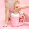 Haustier Katze Hund Fuß Reinigungsbecher Waschwerkzeug Silikonbürste Pfotenreiniger