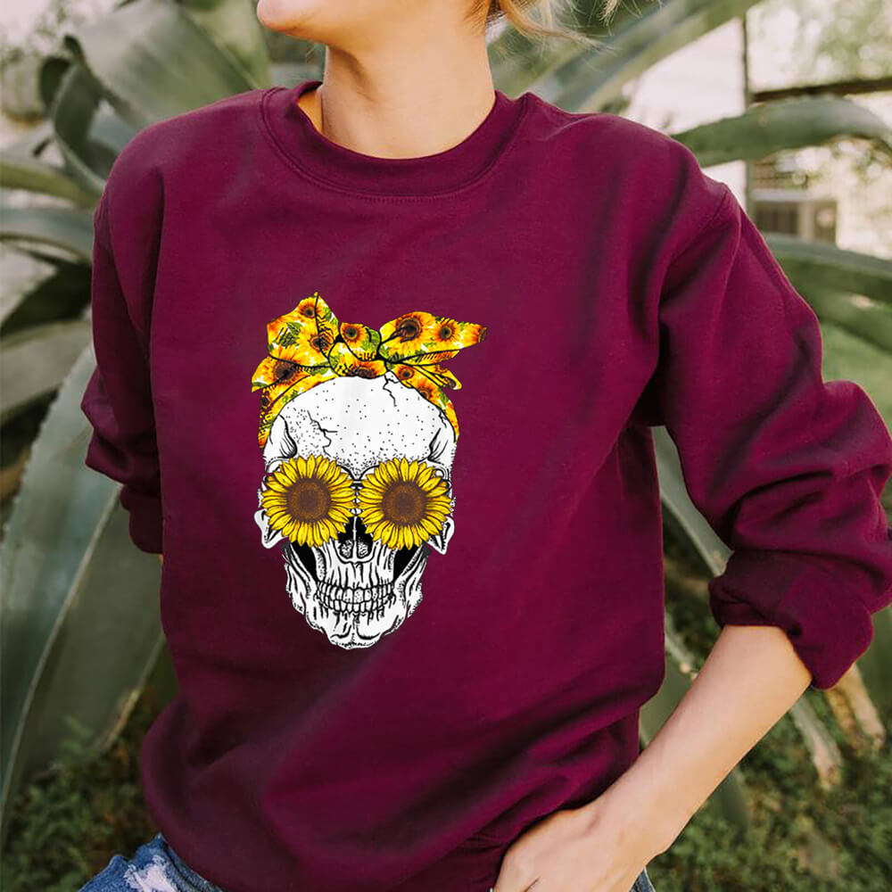 La nueva sudadera de Skull Sunflower