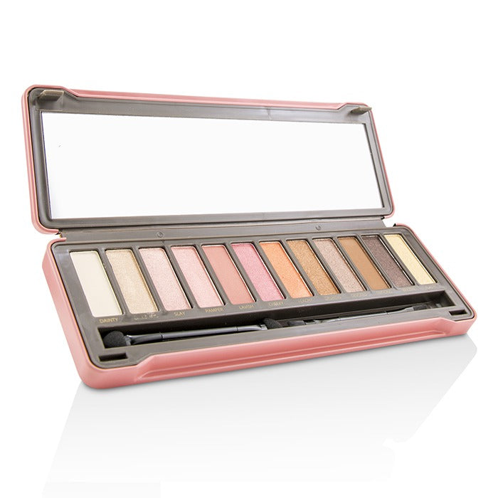 BYS - Paleta de sombras de ojos (12 sombras de ojos, 2 aplicadores) 12g/0.42oz