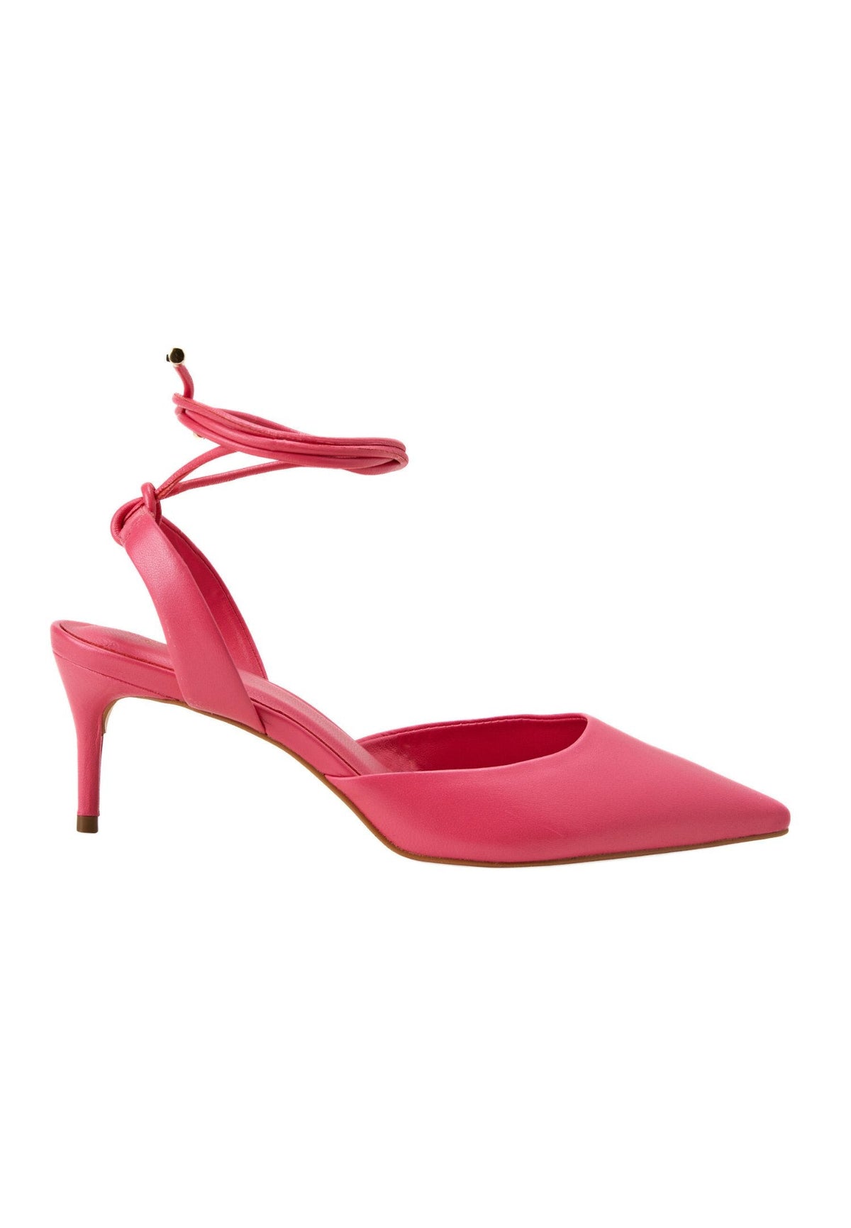 Jaborandi Slingback-klackar i karamellfärgat läder – 6,5 cm spetsig tå