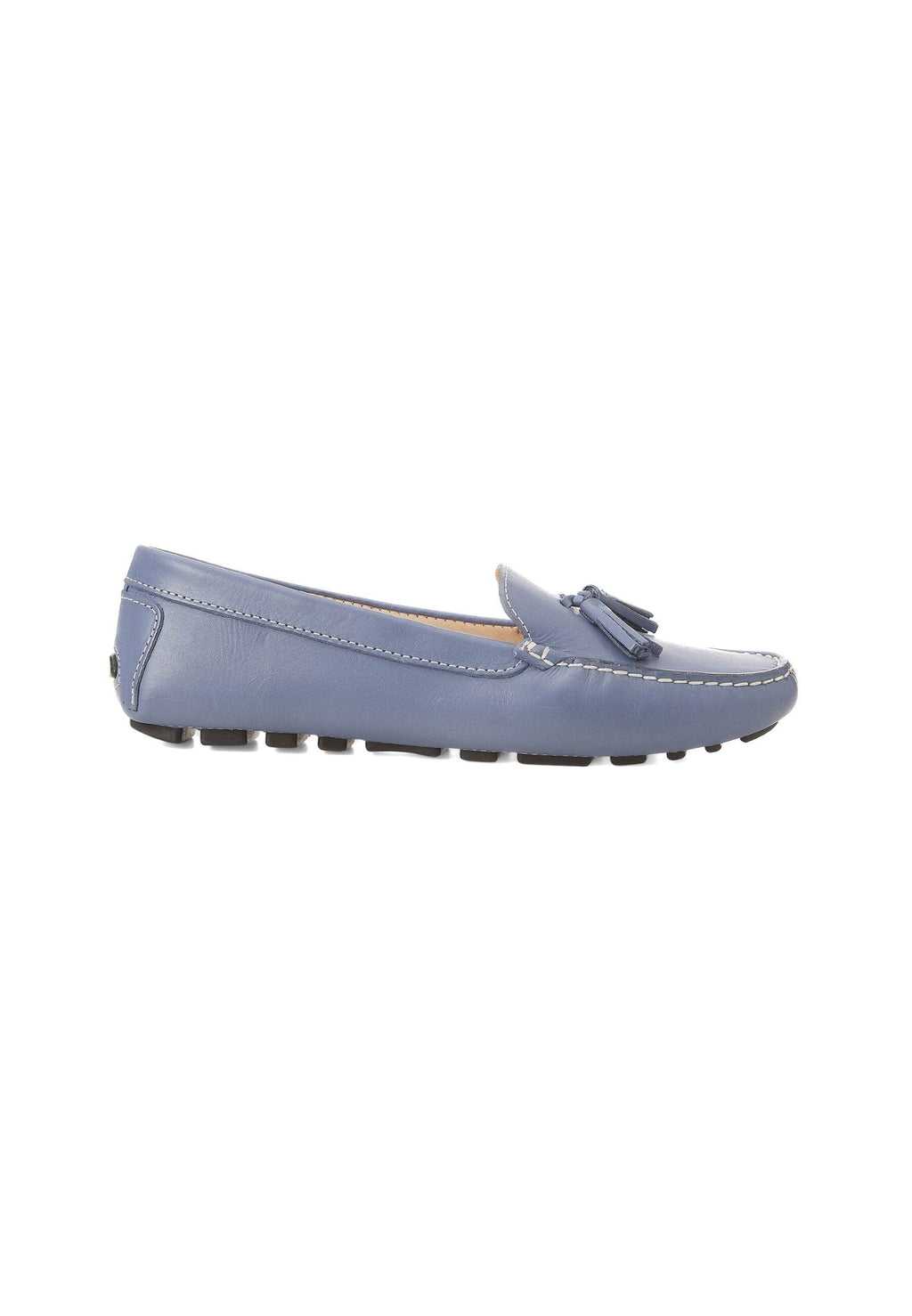 Caviúna Caramel Calf Leather Tassel Loafers – Flat
