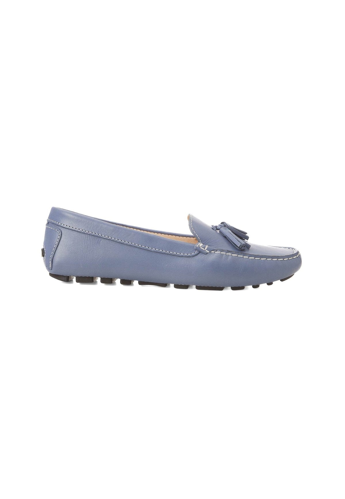 Caviúna Caramel Calf Leather Tassel Loafers – Flat