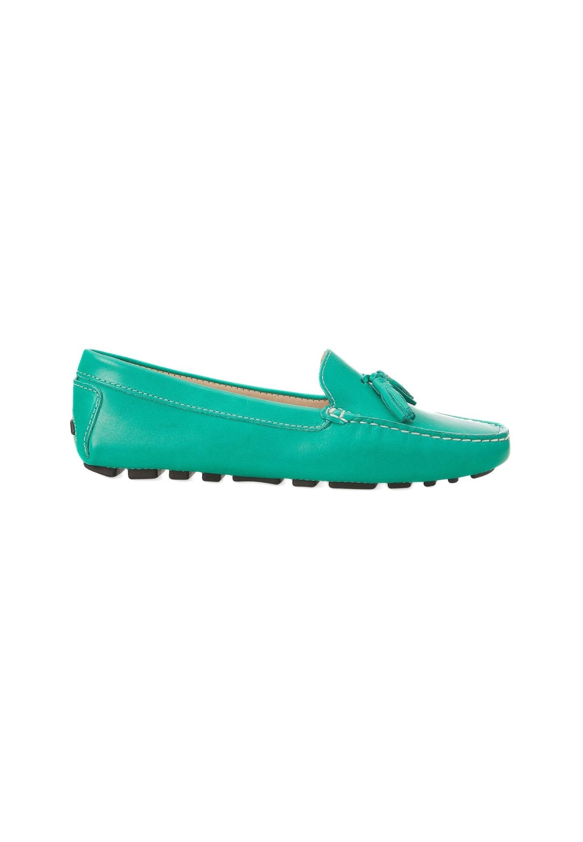 Caviúna Caramel Calf Leather Tassel Loafers – Flat