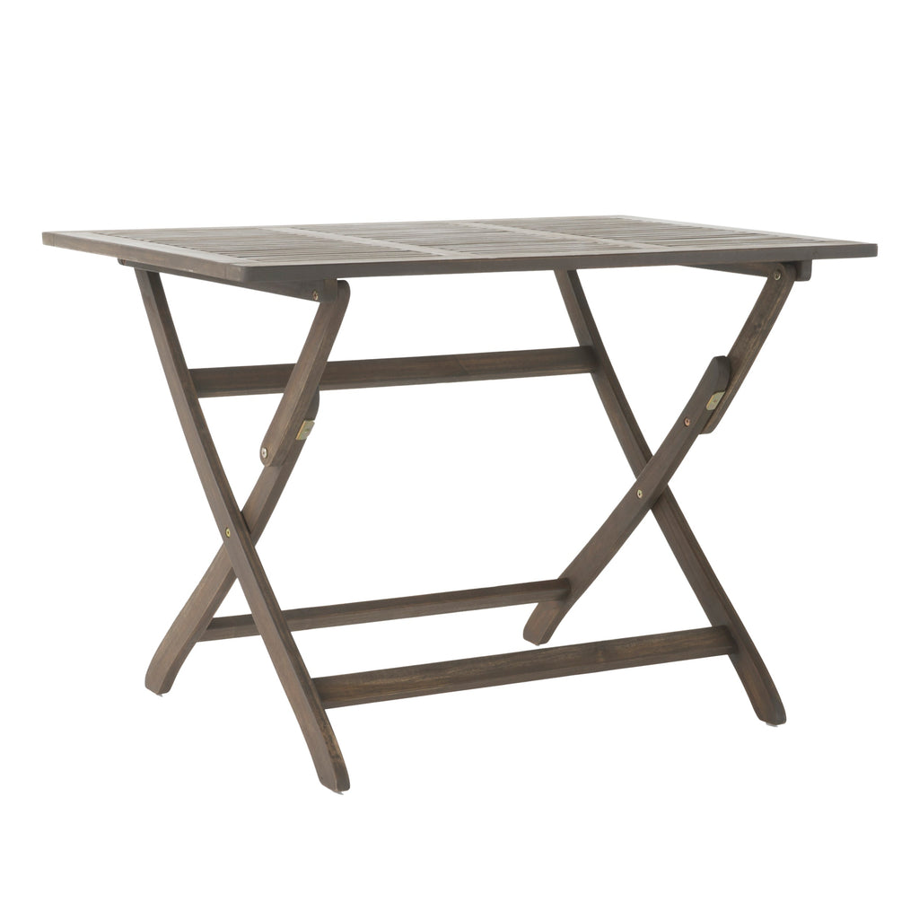 Juego de comedor plegable Positano, gris
