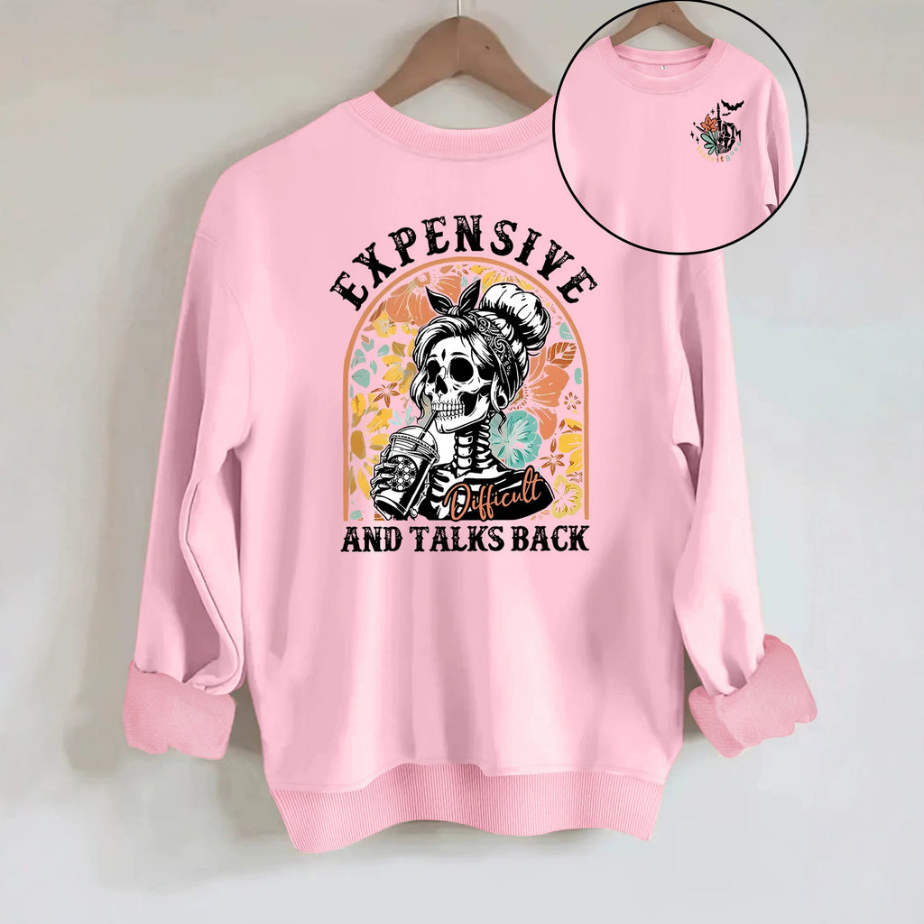 Bottom long sleeved fleece hoodie