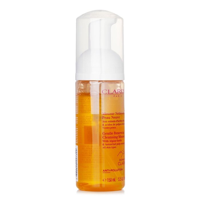 CLARINS - Gentle Renewing Cleansing Mousse med extrakt av alperter och tamarindmassa