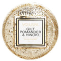 VOLUSPA - Macaron Candle - Gilt Pomander & Hinoki