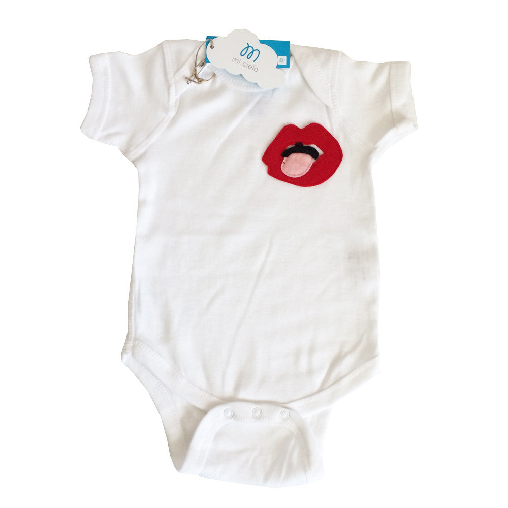 Body para bebé - Labios - Mi Cielo X Donald Robertson