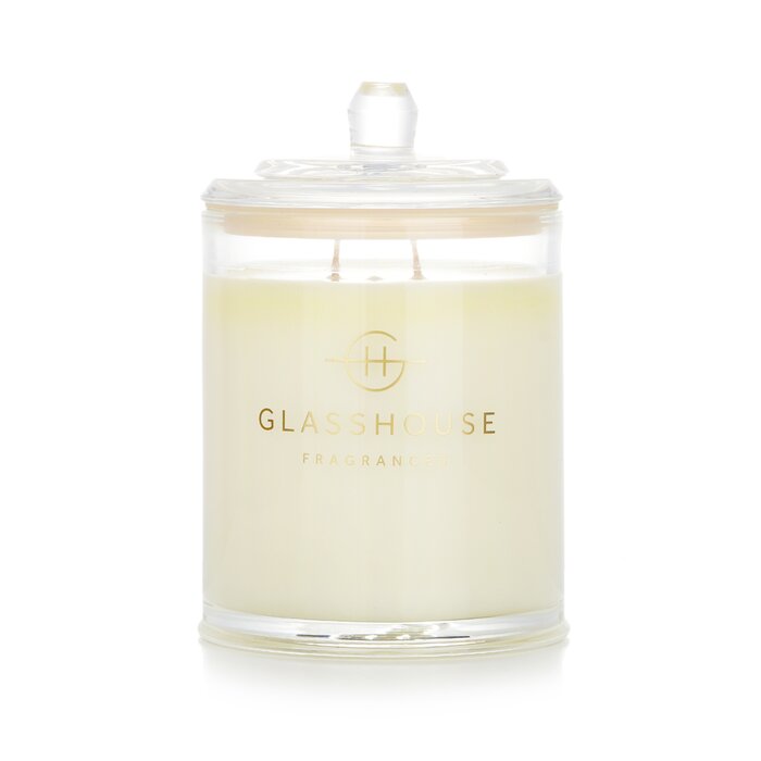 GLASSHOUSE - Triple Scented Soy Candle - Diving Into Cyprus (Sea Salt & Saffron)