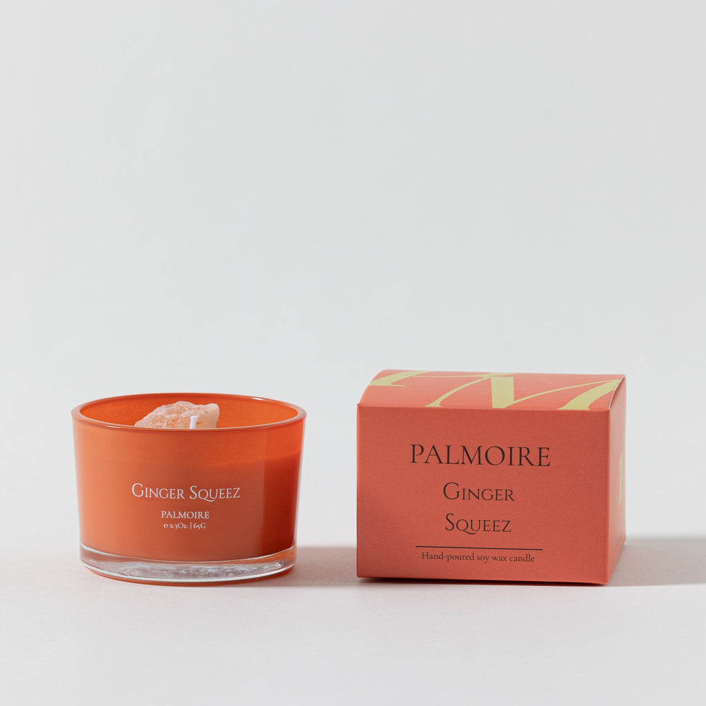 Vela de cera de soja Ginger Squeez