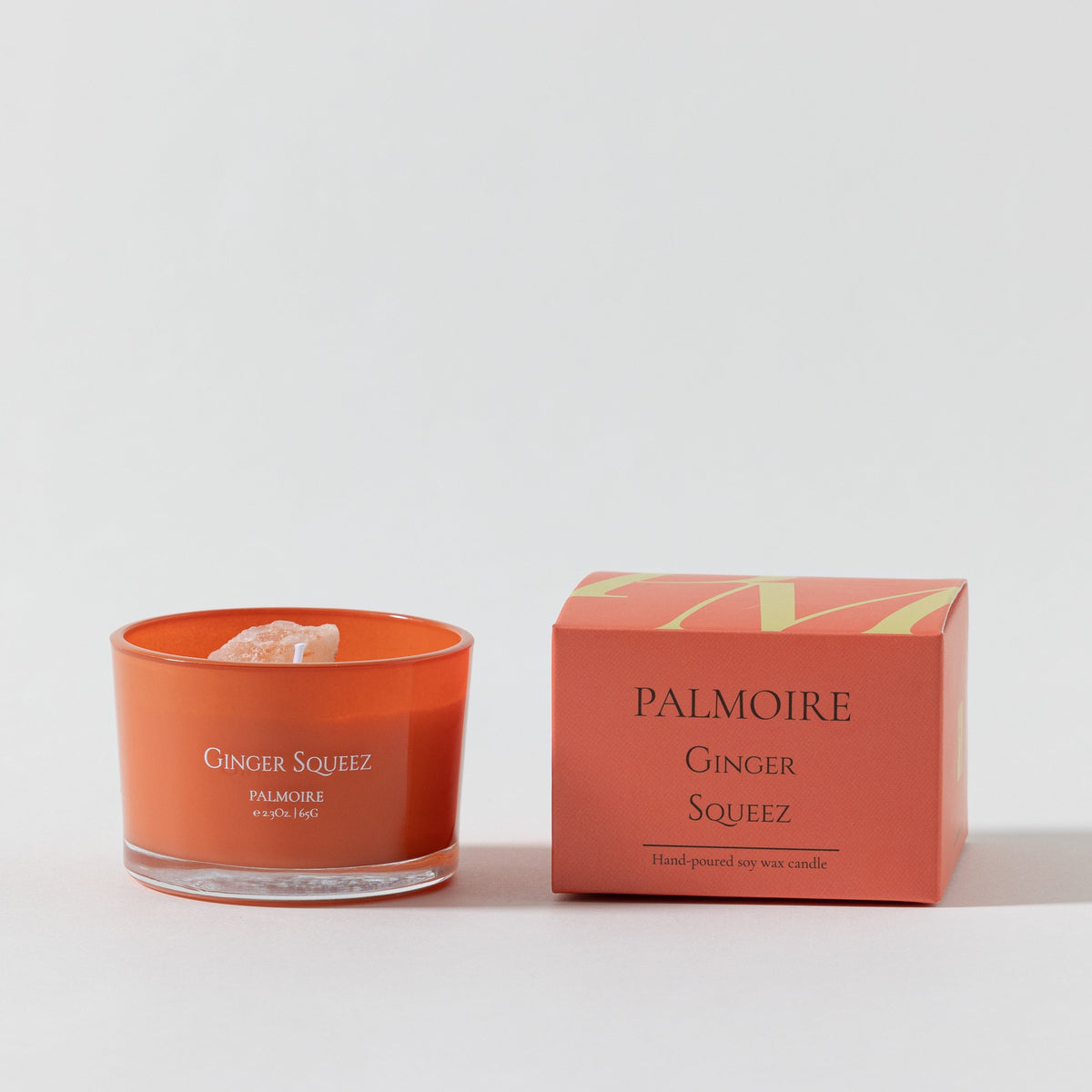 Vela de cera de soja Ginger Squeez