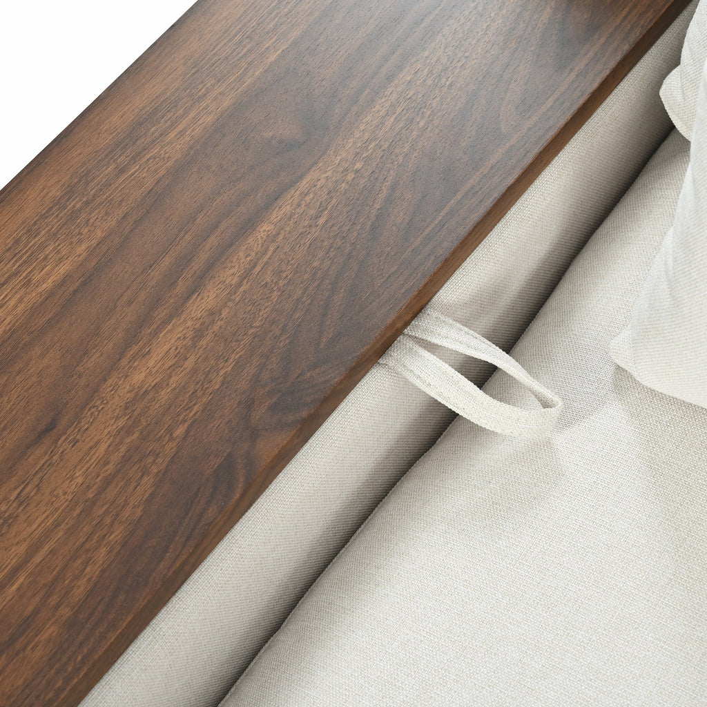 Sofá modular en forma de L con cojines de respaldo extraíbles, 3 almohadas y 2 espacios de almacenamiento, adecuado para salas de estar, ofi