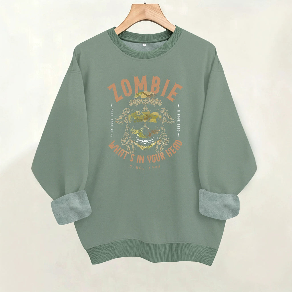 Long sleeved shirt with fleece hoodie