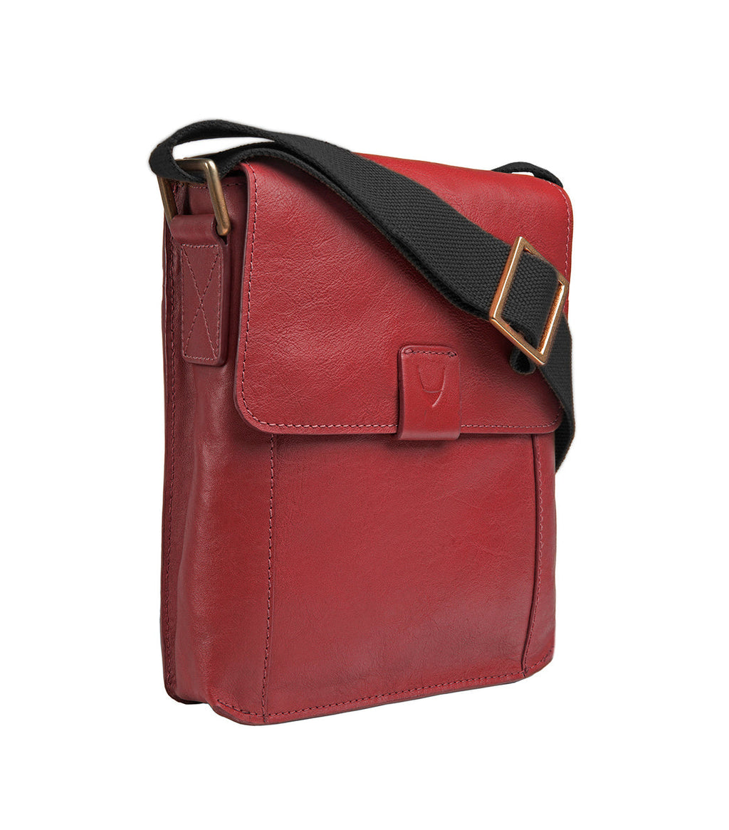 Aiden Genuine Leather Mini Crossbody Men/Women Messenger Bag/Travel Bag / 10.5" iPad Bag