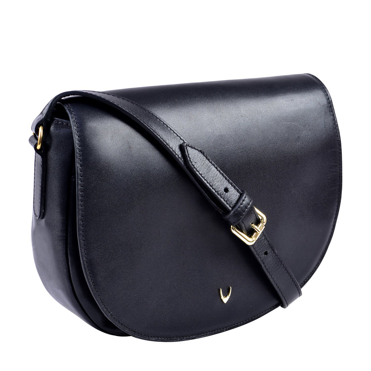 Nelly Classic Crossbody-väska i läder