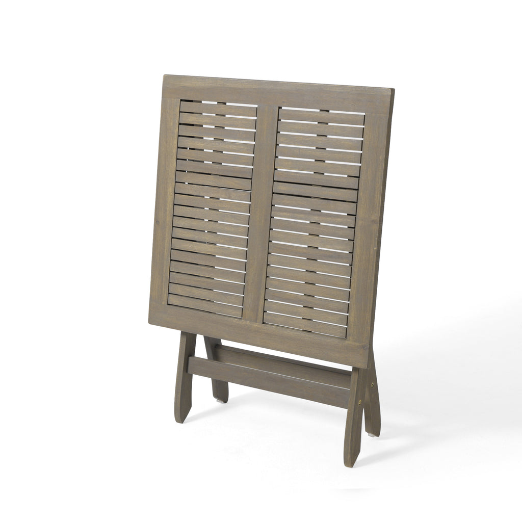 Positano 25 " Foldable Bistro Set, Gray