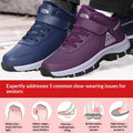 Winter And Fall Fleece-lined Warm Shoes For Seniors