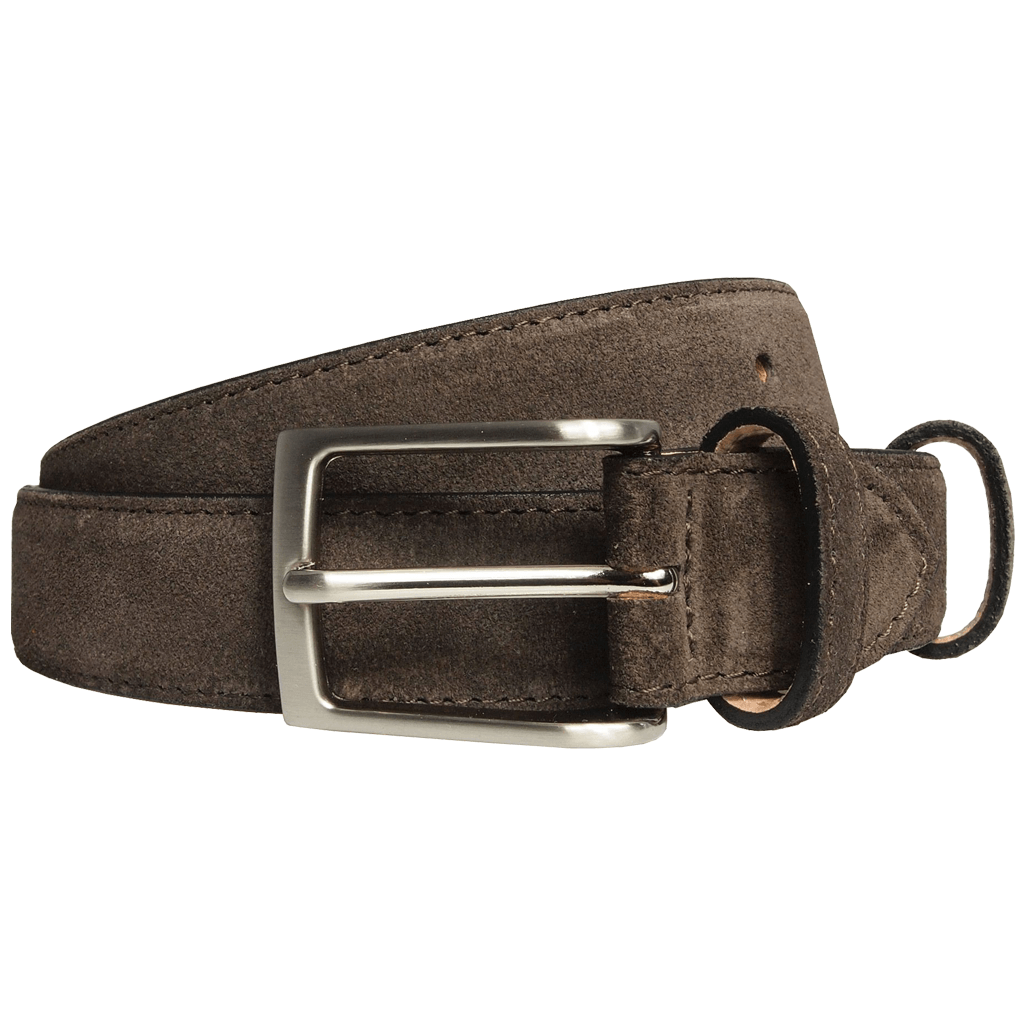 Pasek z zamszu Sartorial 30 mm, kolor bizon