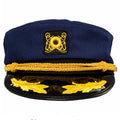 Korean version of retro men and women Navy blue navy cap