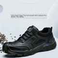 Custom Cowhide Leather Puncture &amp; Impact Resistant Safety Work Shoes