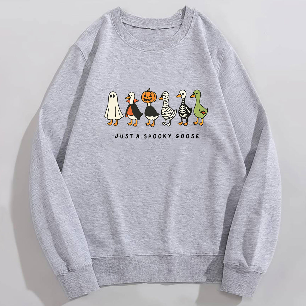 Cartoon printed hoodie