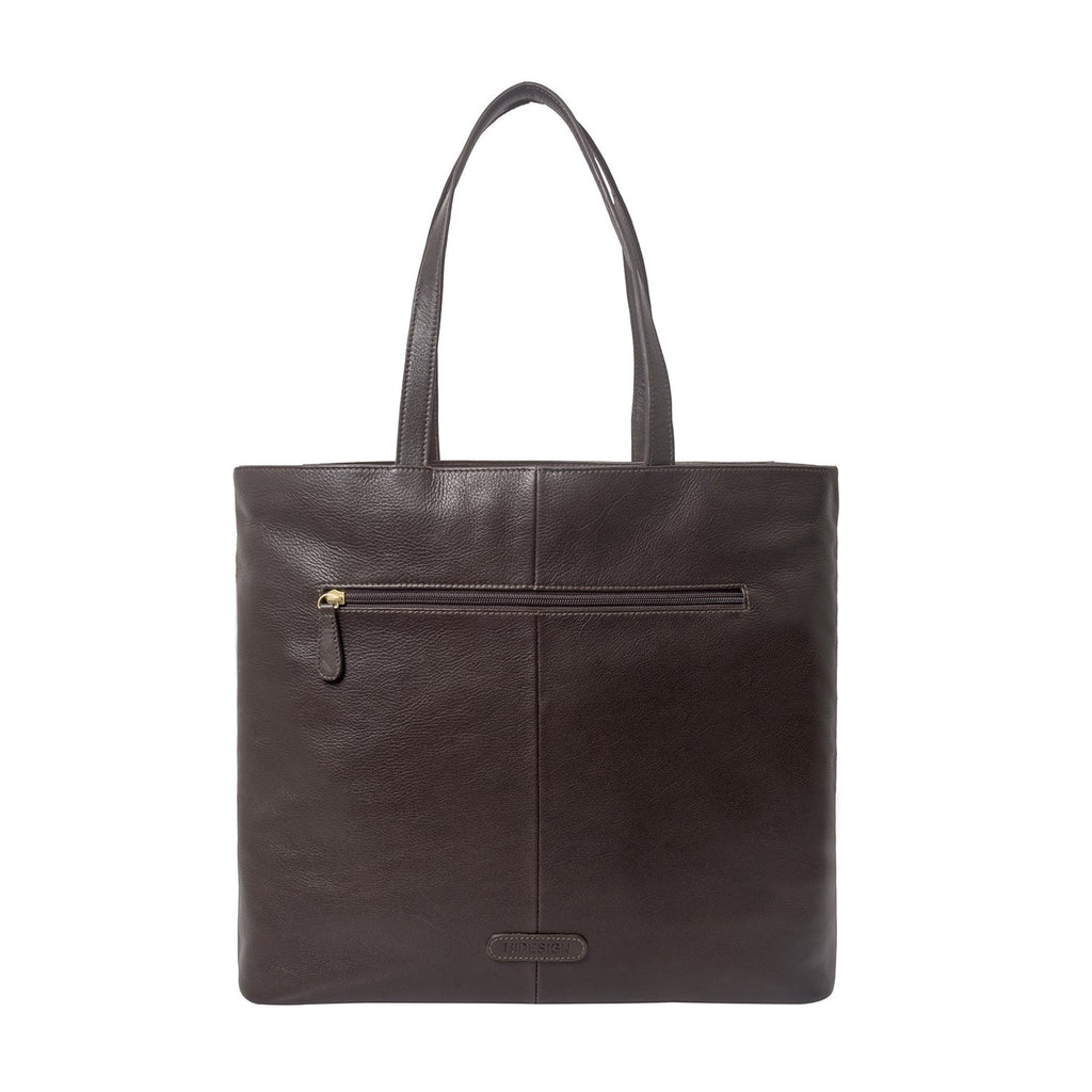 Bolso tote grande de piel Clara