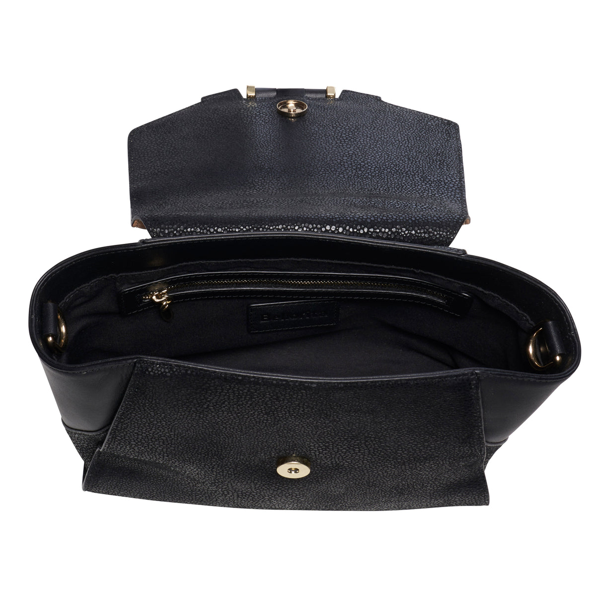Koi Small Black Satchel