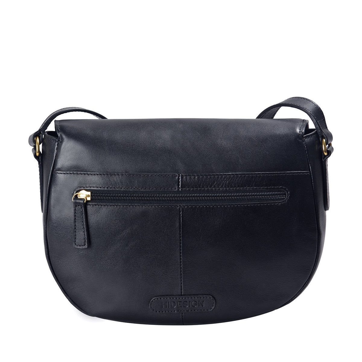 Nelly Classic Crossbody-väska i läder