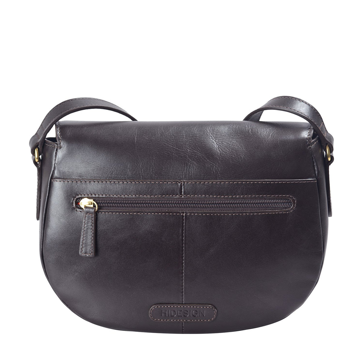 Nelly Classic Crossbody-väska i läder