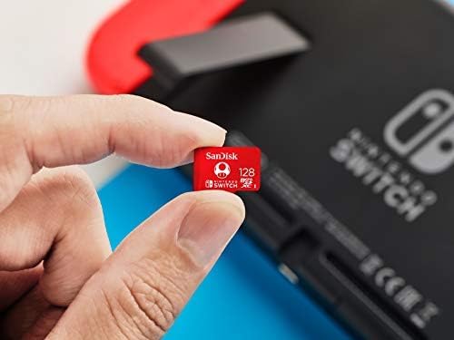 SANDISK 128GB microSD Karte, Super Mario Super Mushroom Edition