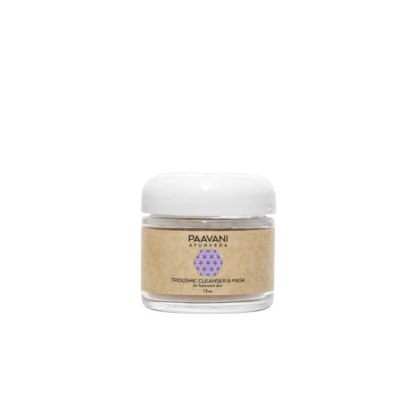 Tridoshic Cleanser & Mask | Ayurvediska rengöringskorn för en balanserad och strålande hy