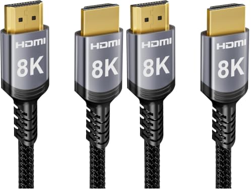 Sniokco 10K 8K 4K HDMI 2.1 Kabel 7.62Meter Zertifiziert 48Gbps High Speed