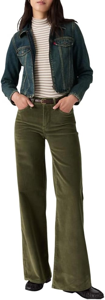 Levi's Damen 318 Shaping Wide Leg Jeans