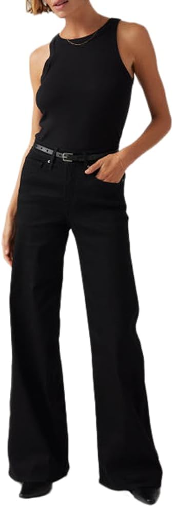 Levi's Damen 318 Shaping Wide Leg Jeans