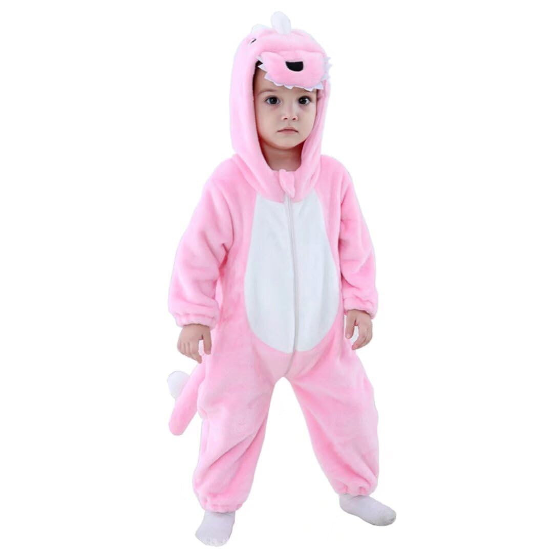OLLULL Baby Animal Costumes Unisex Toddler Outfit Halloween Dress Up Romper